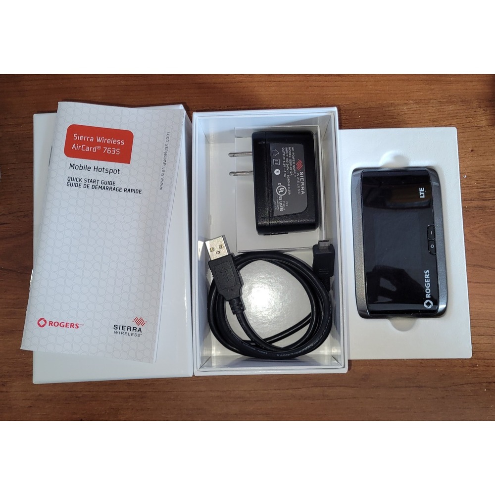 SIERRA WIRELESS AIRCARD 763S 4G LTE HSPA+ UNLOCKED MOBILE HOTSPOT WIFI MODEM